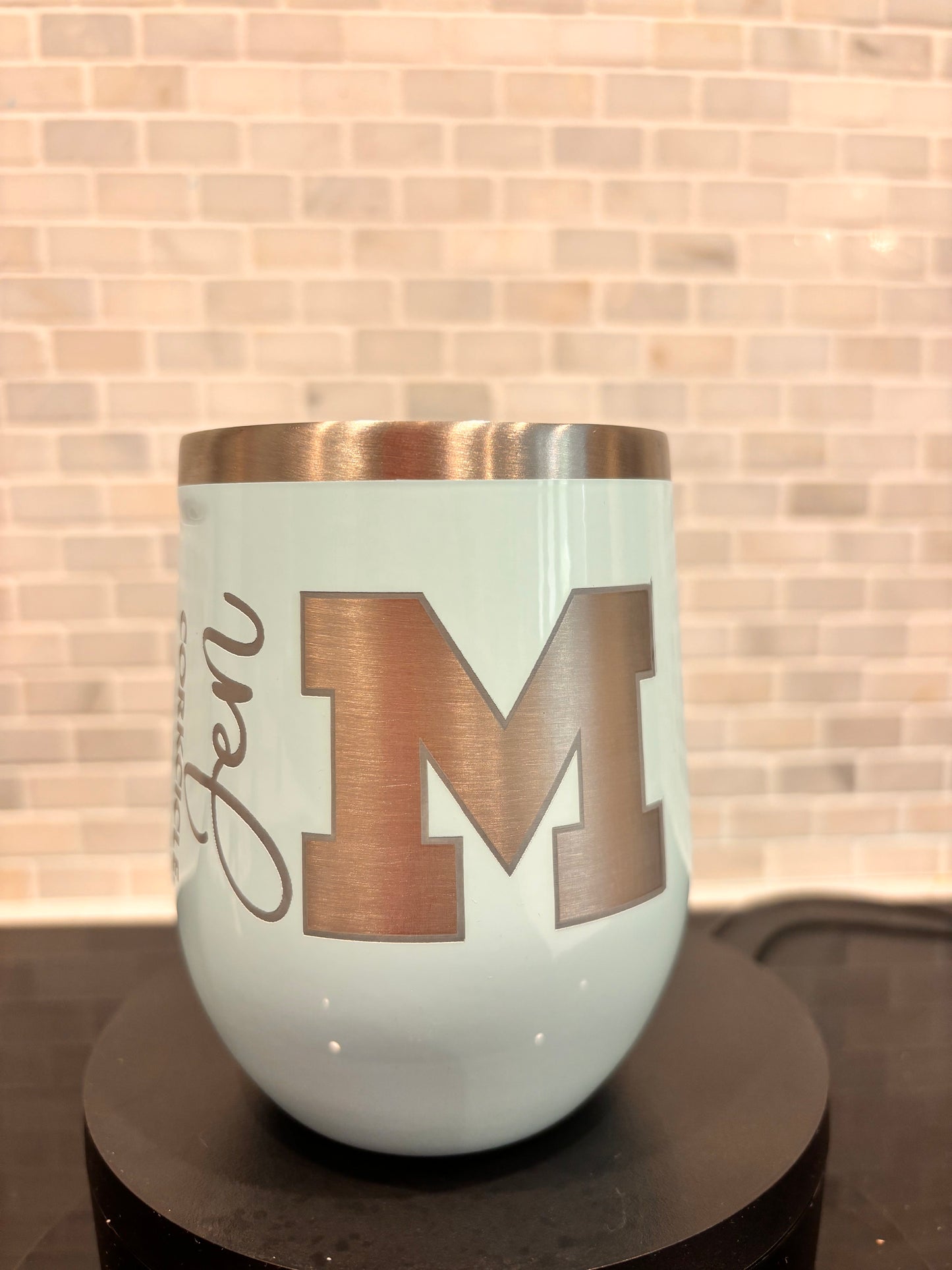 Custom Insulated Wine Tumblers - Sports Edition