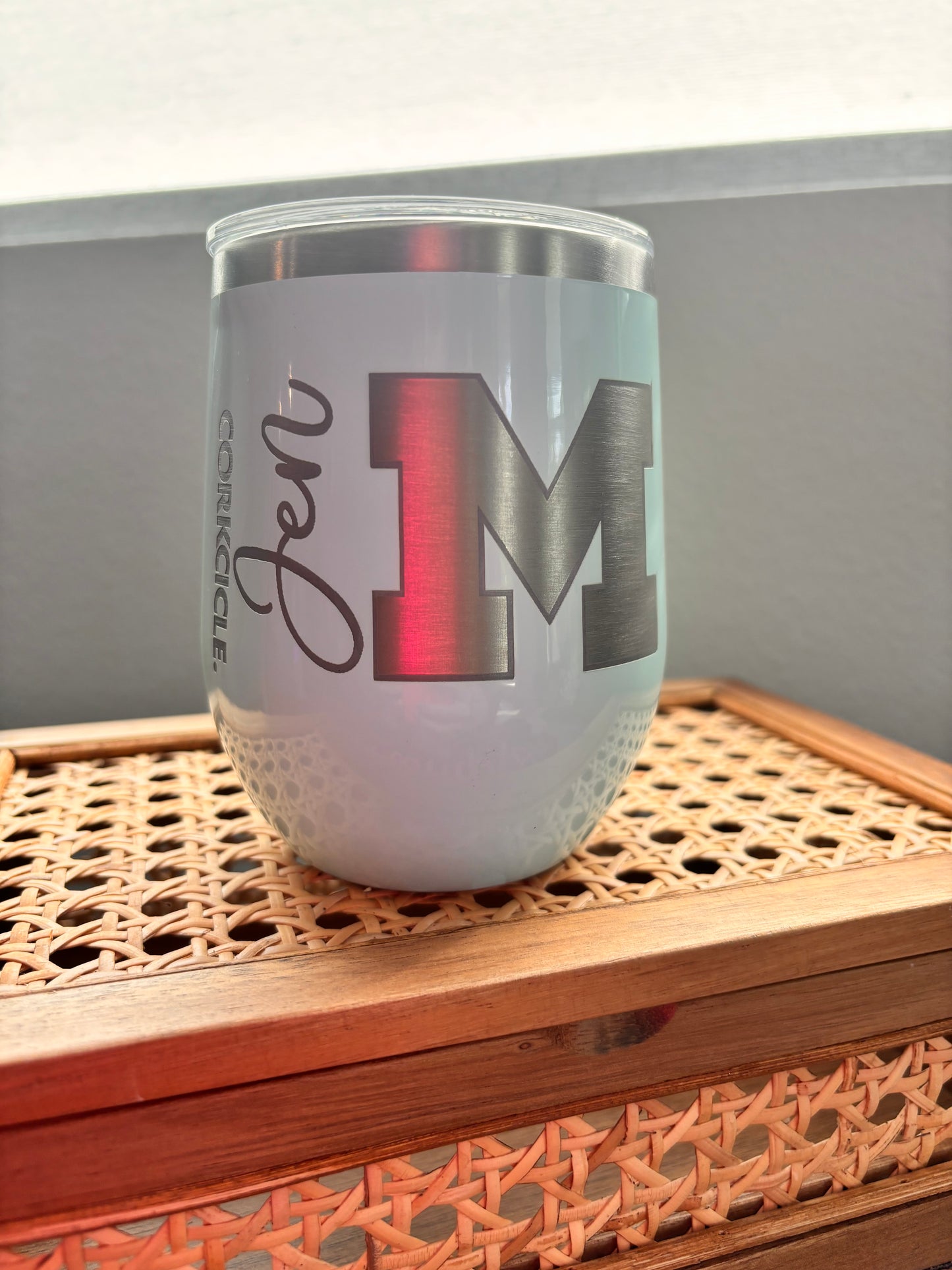 Custom Insulated Wine Tumblers - Sports Edition